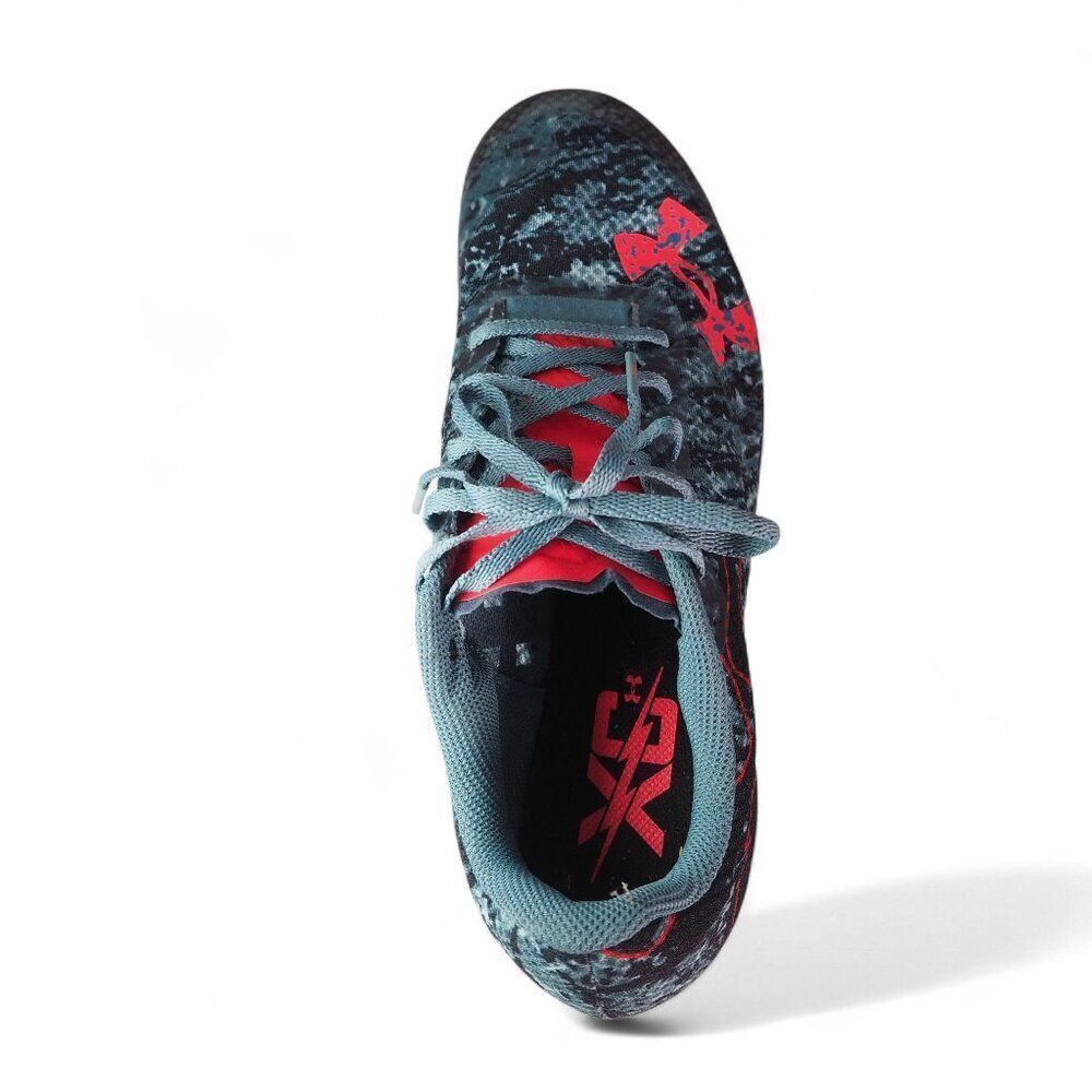 Under Armour Brigade XC Low Spikeless 'Lichen Blue Black' Men's 9 Women's 10.5 - Picture 9 of 11
